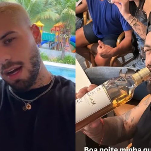 Zé Felipe explica por que vai "segurar" consumo de álcool