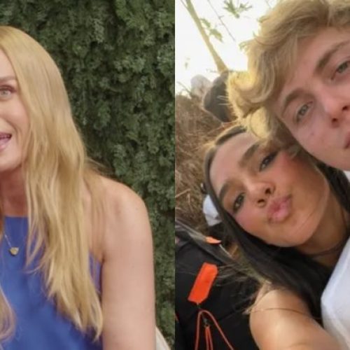 Angélica comenta exposição do namoro de Benício: "É horrível"