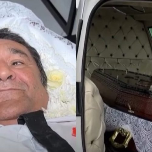 TV mostra velório de homem vivo
