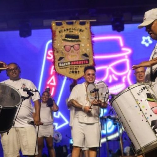 Acadêmicos do Baixo Augusta anuncia ensaio gratuito em São Paulo