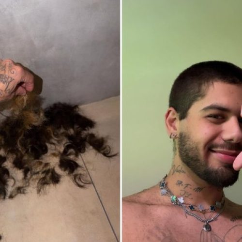 Zé Felipe muda visual após cumprir promessa