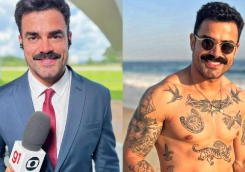 Novo repórter da GloboNews faz sucesso na web: “Bigodudo gostoso”