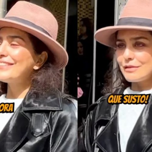 Leticia Sabatella é abordada por influencer que não a reconhece