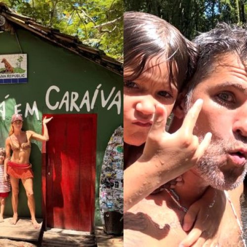 Giovanna Ewbank e família vão à Bahia para curtir de fim de ano