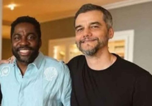 Oscar 2026: Lázaro Ramos embarca para ir à cerimônia com Wagner Moura